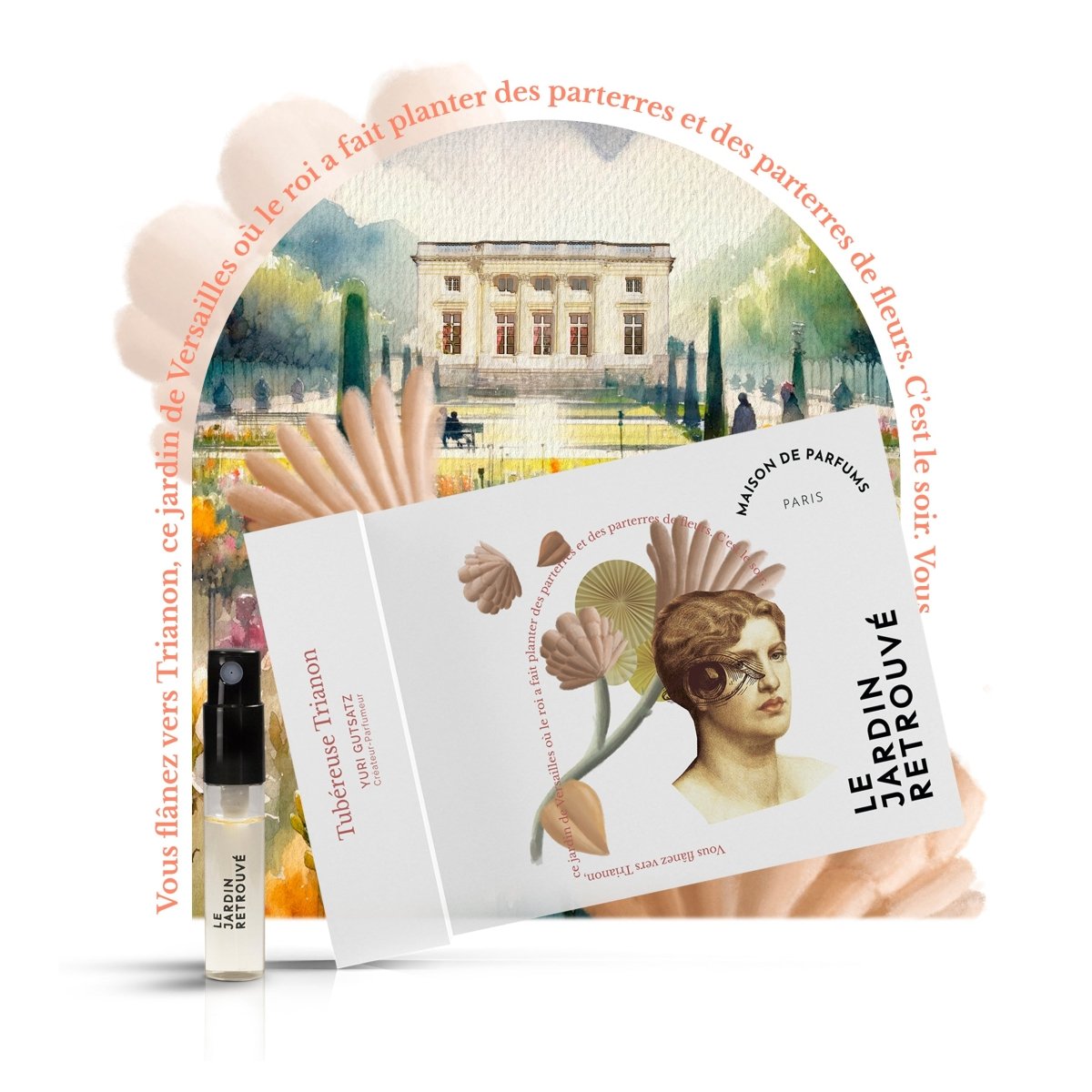 Le Jardin Retrouvé Tubéreuse Trianon eau de parfum 3 ml