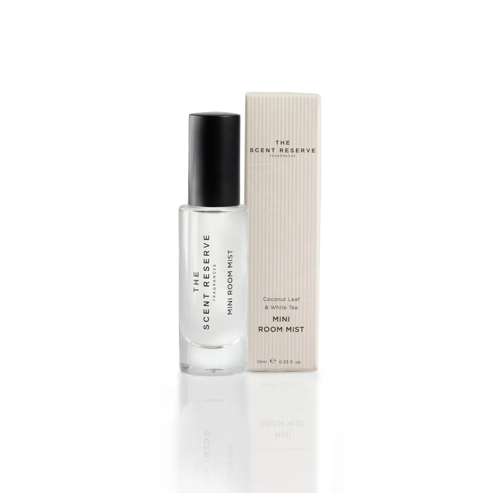 The Scent Reserve Coconut Leaf brume maison coco thé blanc