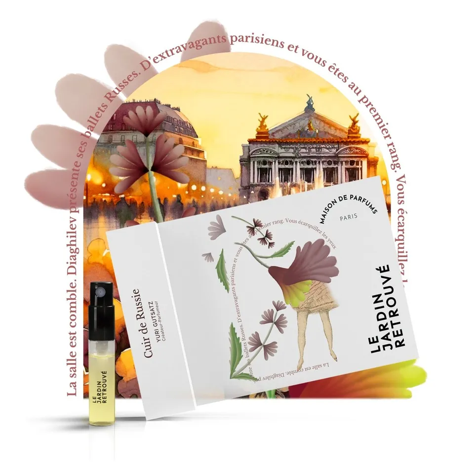 Le Jardin Retrouvé Cuir de Russie eau de parfum 3 ml