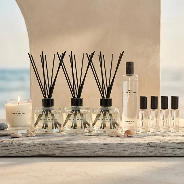 The Scent Reserve Coastal Edit coffret maison 9 pièces marin