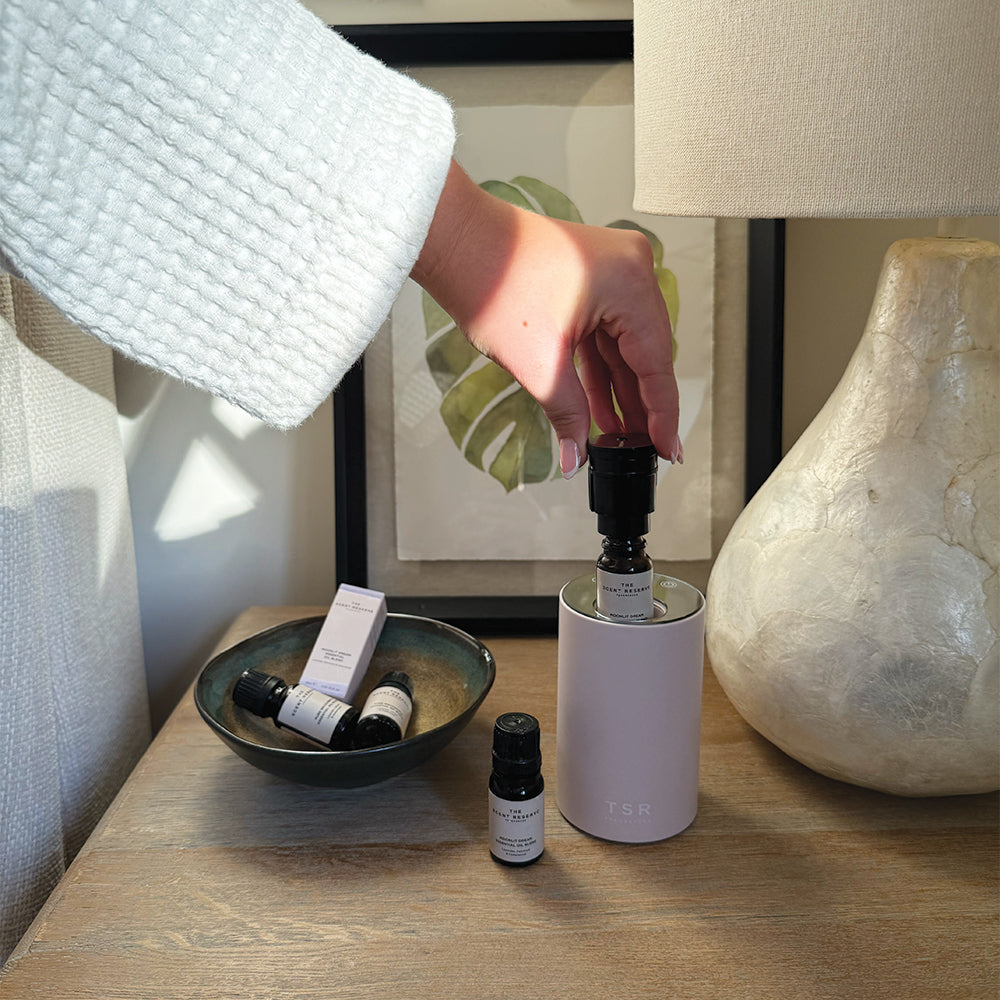 The Scent Reserve Serene Escape huile essentielle calme