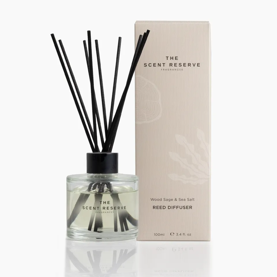 The Scent Reserve Wood Sage & Sea Salt Diffuseur Maison Bâtonnets