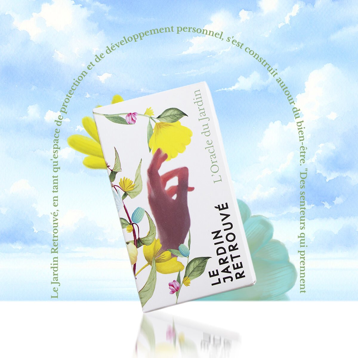 Le Jardin Retrouvé L'Oracle du Jardin Jeu 24 Cartes Bien-Être