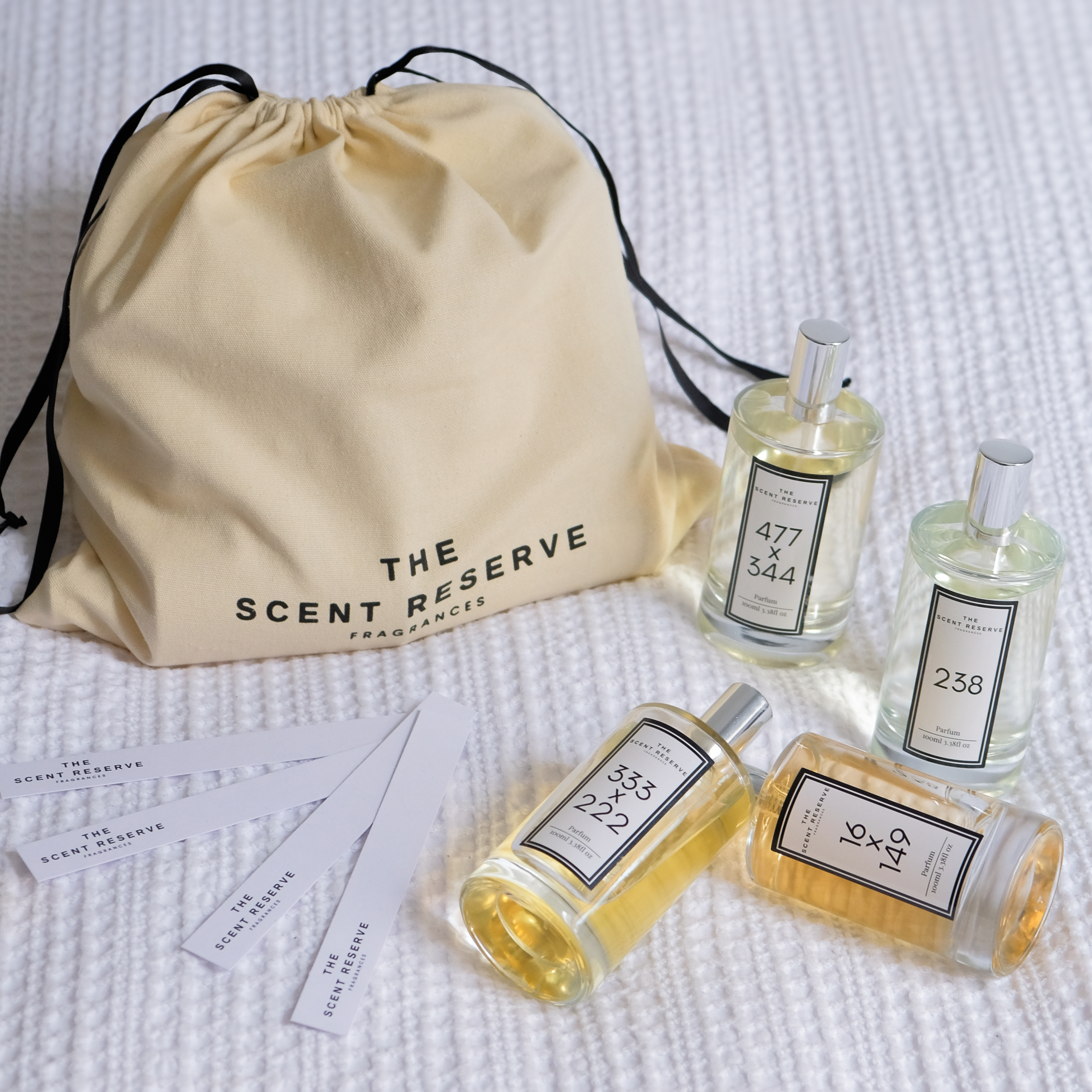 The Scent Reserve sac cadeau parfum 4 x 100ml