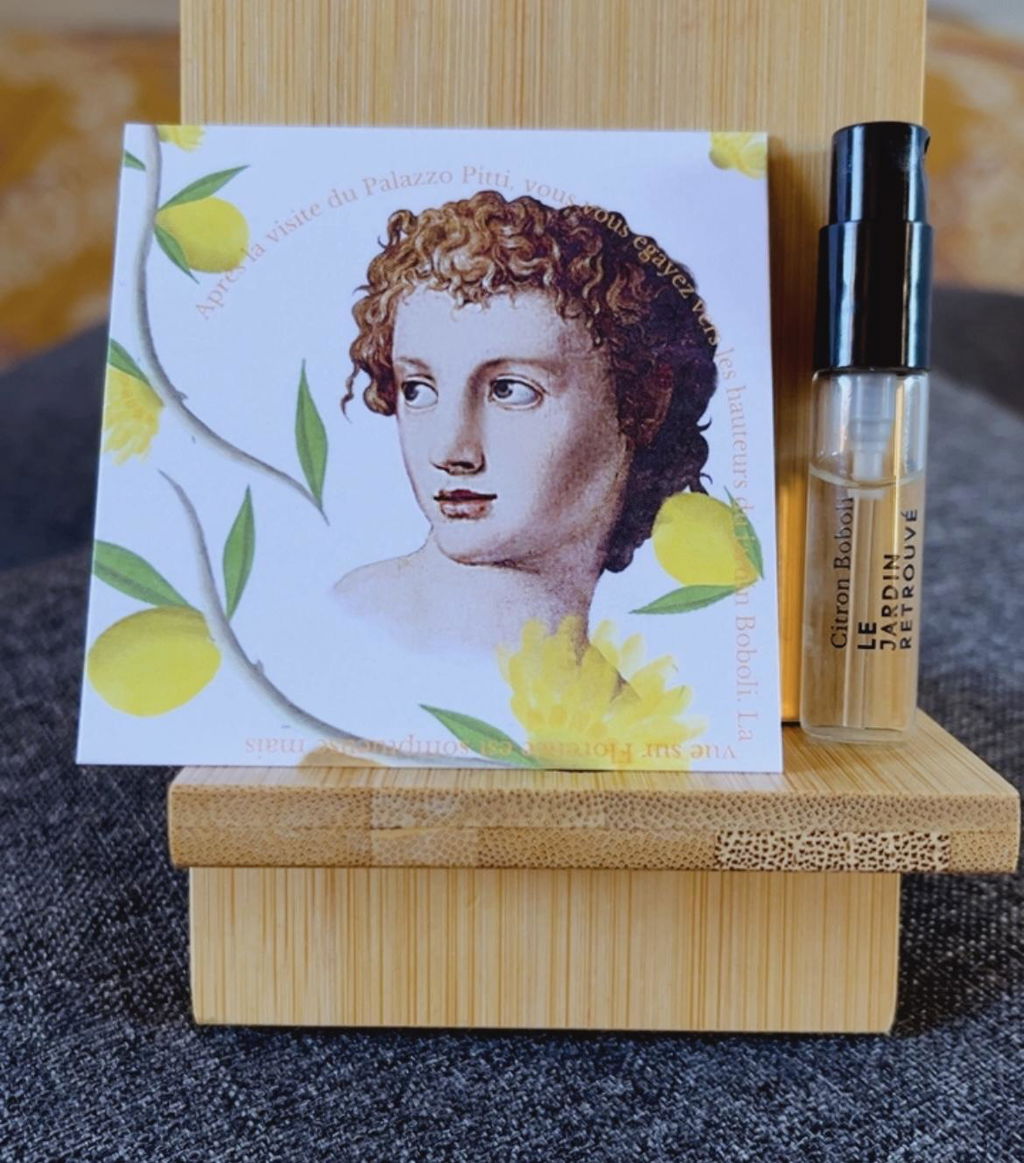 Le Jardin Retrouvé Citron Boboli eau de parfum 2 ml hespéridé épicé