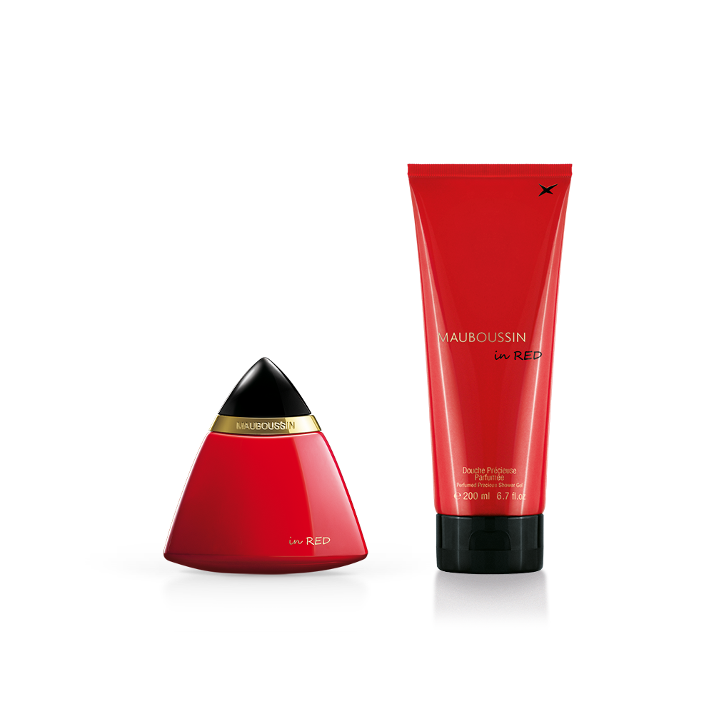 Mauboussin In Red coffret jumbo parfum femme fruité