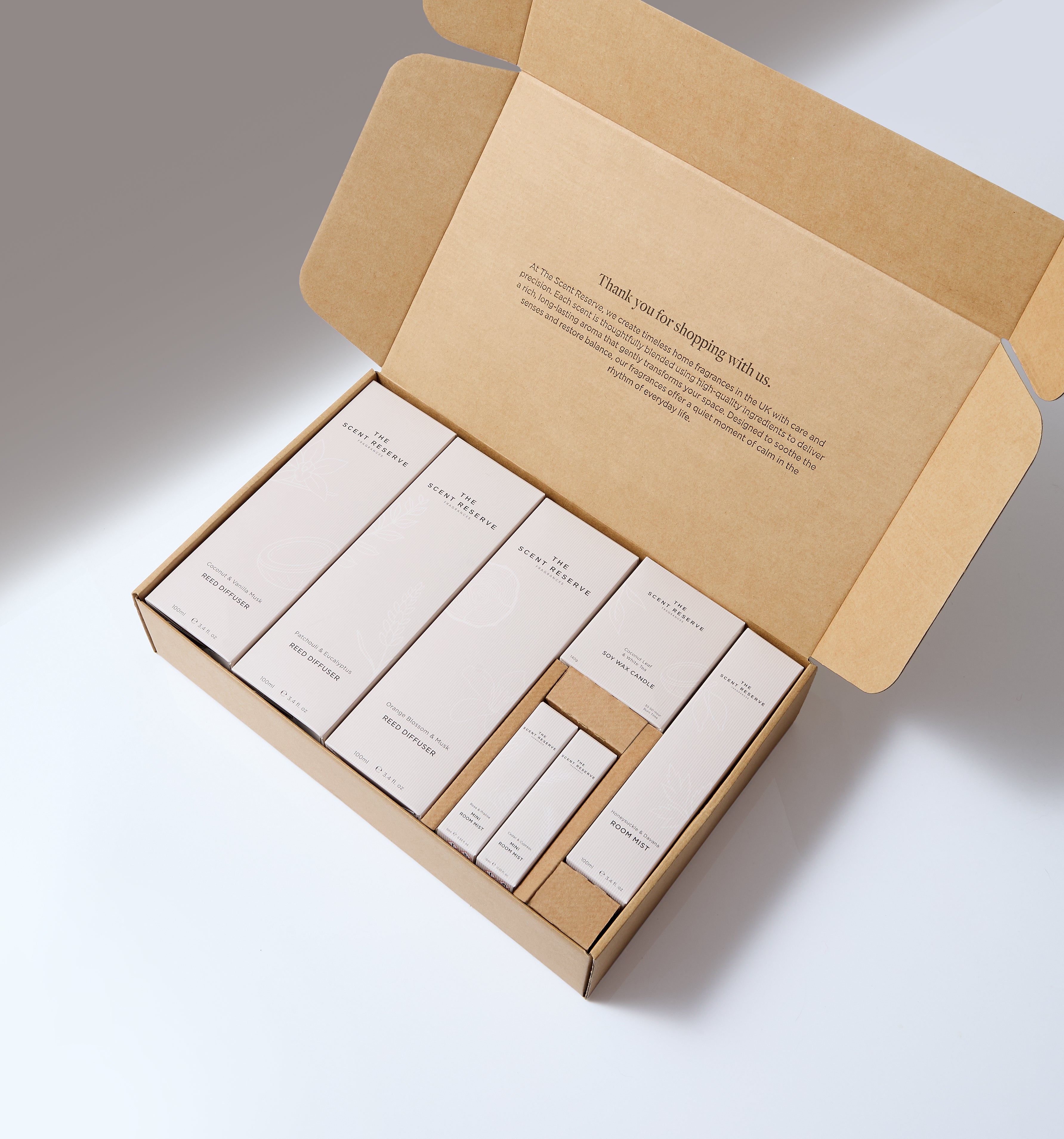 The Scent Reserve Ultimate Home parfum maison coffret 9 pcs