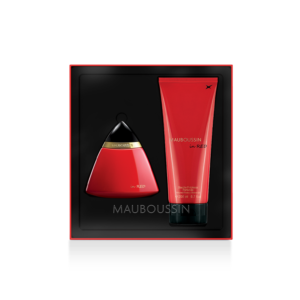 Mauboussin In Red coffret jumbo parfum femme fruité