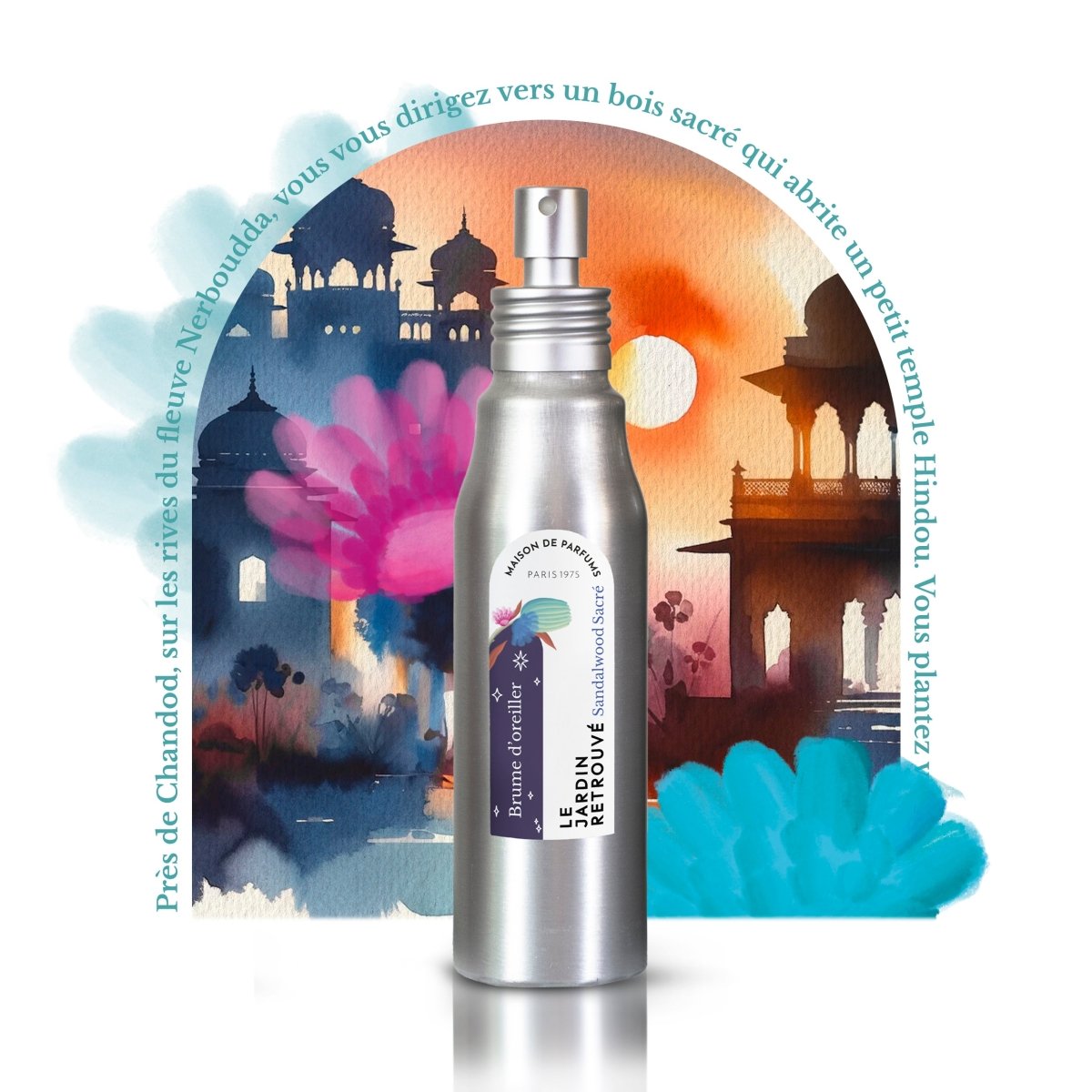 Le Jardin Retrouvé Sandalwood Sacré brume parfumée santal
