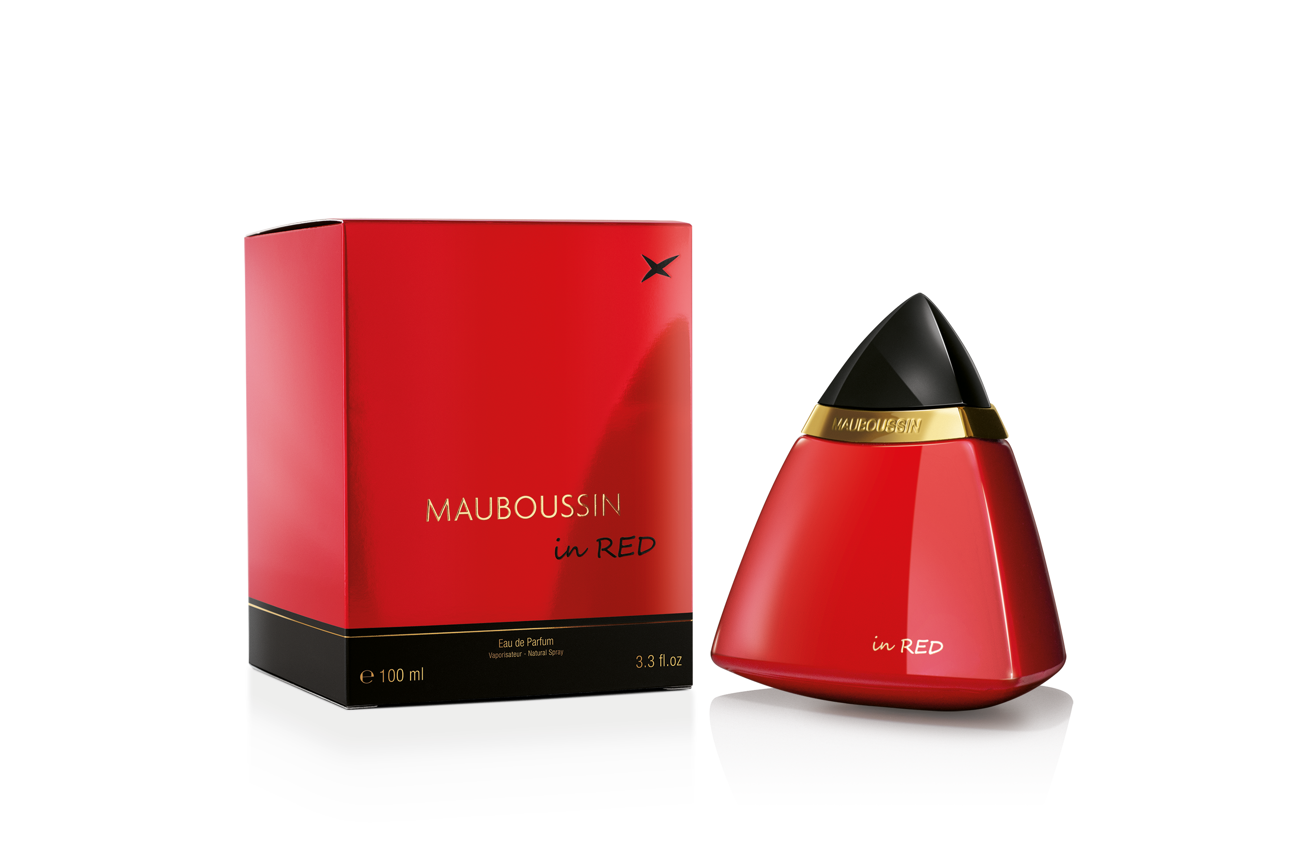 Mauboussin In Red eau de parfum femme 100ml pomme rose