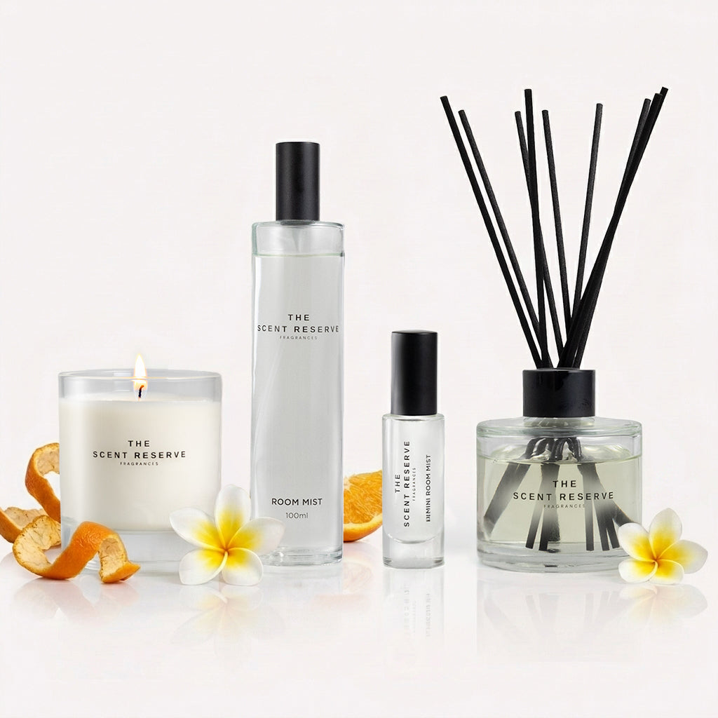 The Scent Reserve Orange Blossom Musk coffret parfum maison floral