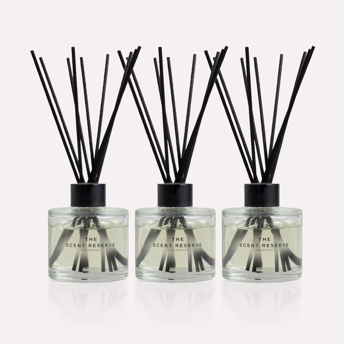 The Scent Reserve Reed Diffusers diffuseur bâtonnets lot 3 longue tenue