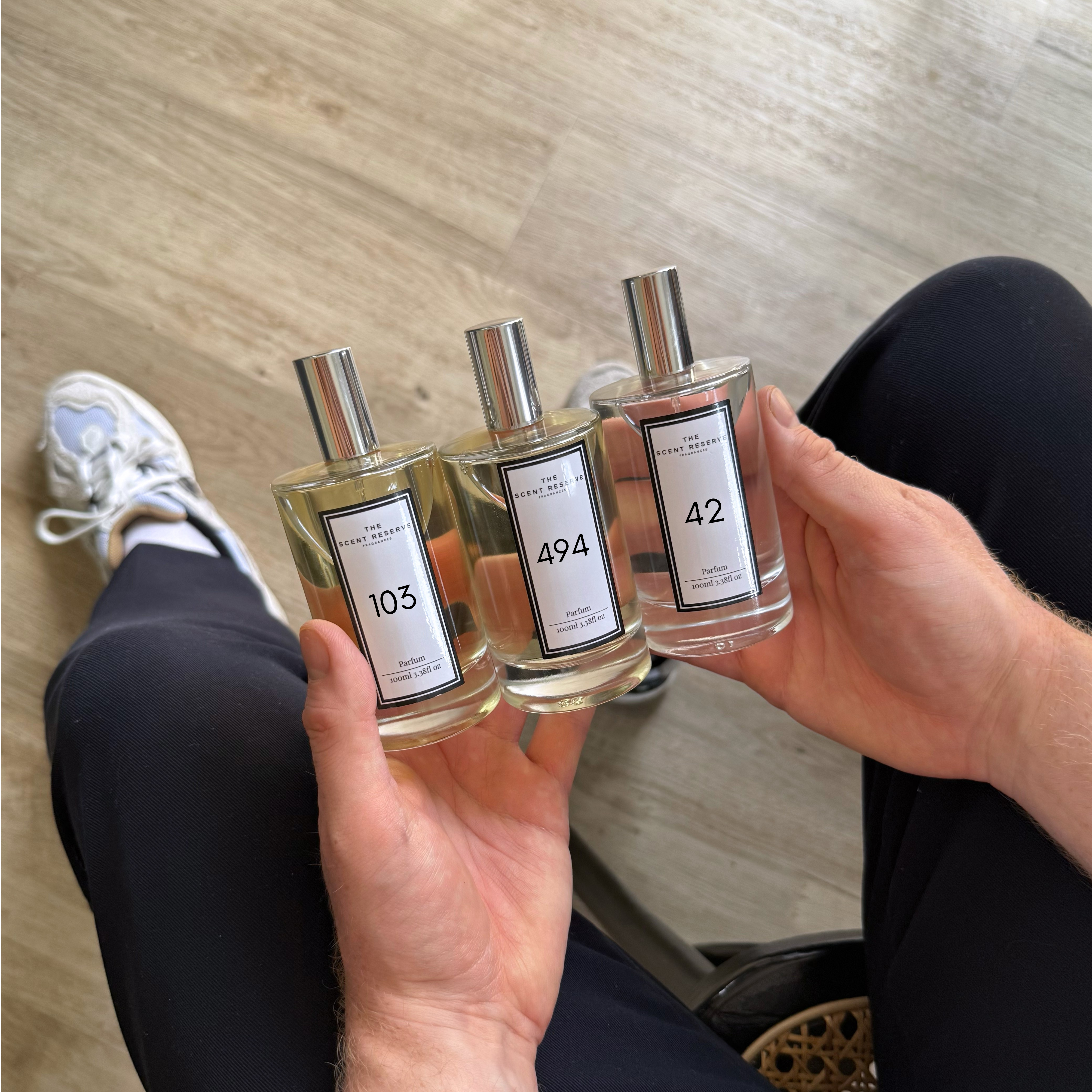 The Scent Reserve Sweet & Addictive Trio parfum homme 3 pcs gourmand