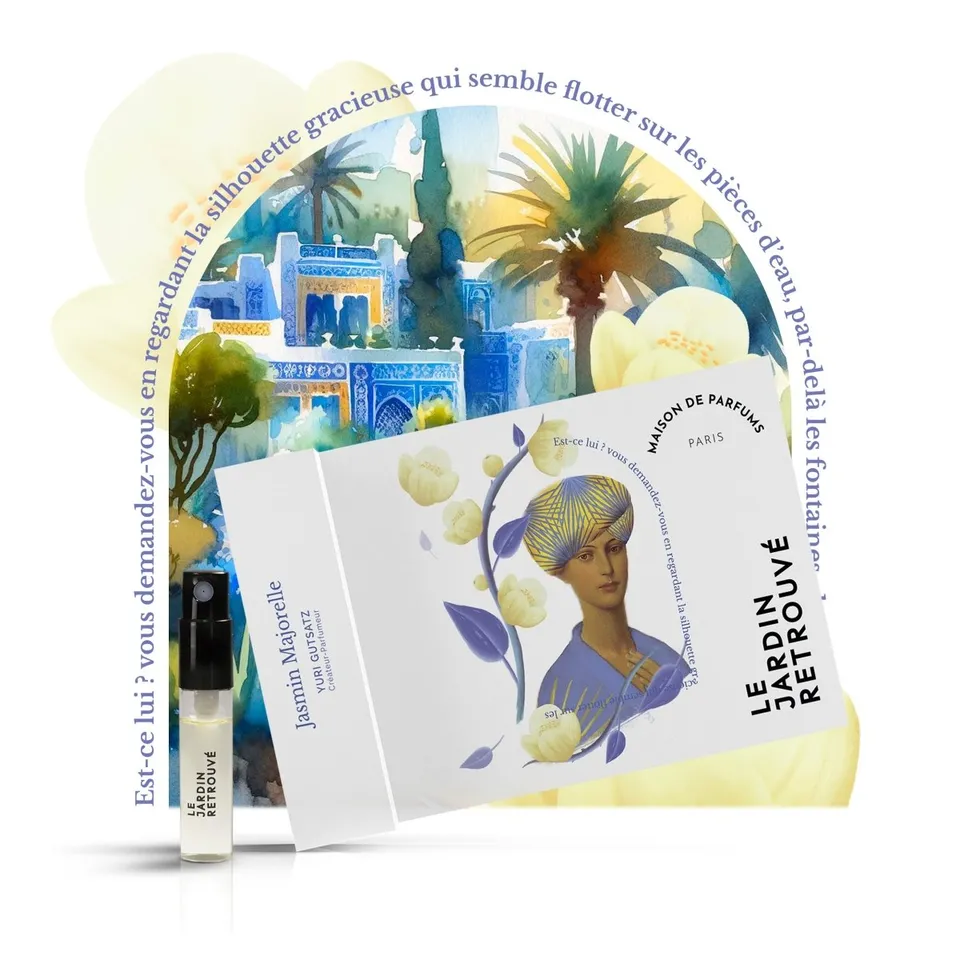 Le Jardin Retrouvé Mini Spray Jasmin Majorelle eau de parfum 3ml floral