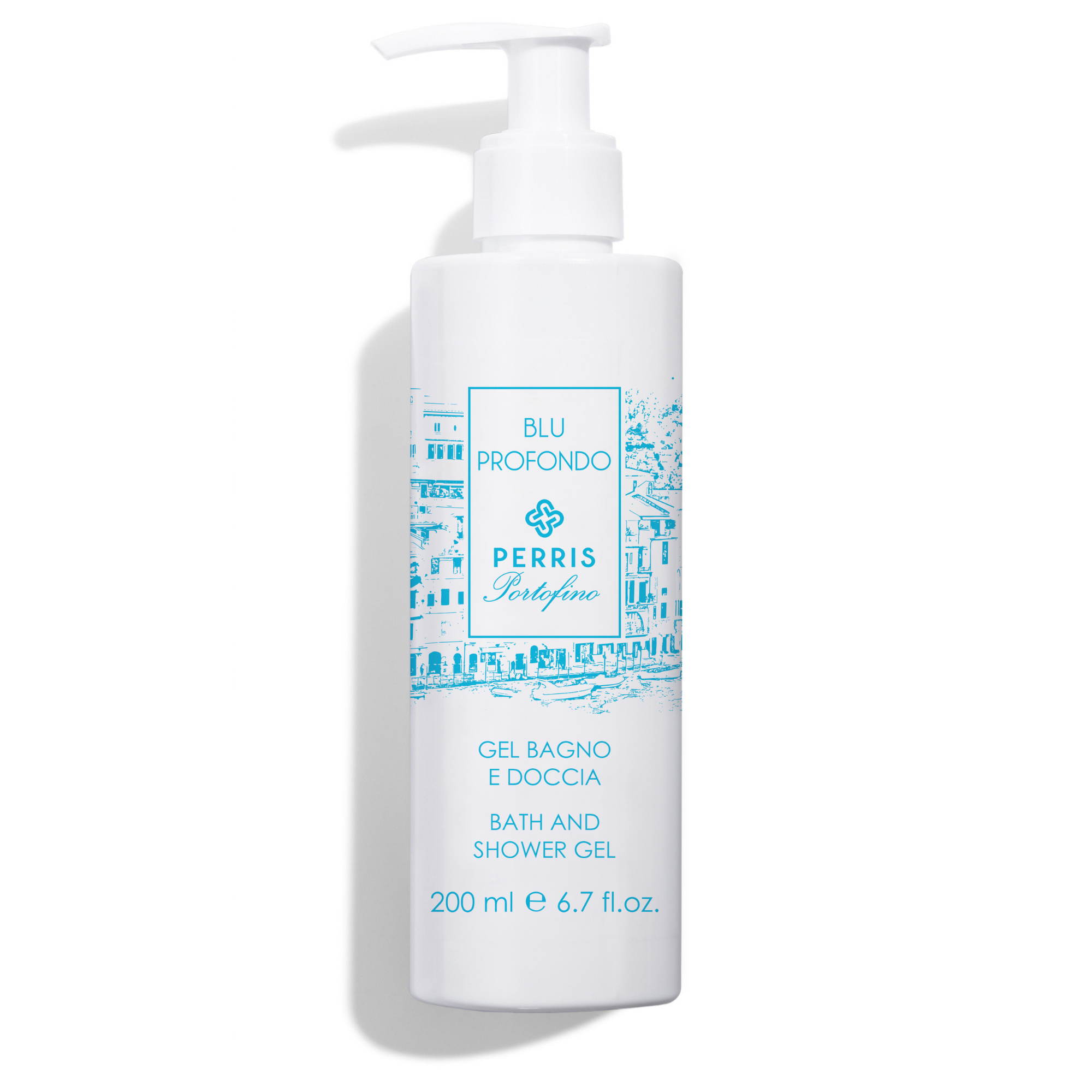 Perris Monte Carlo Blu Profondo gel douche 200 ml bergamote