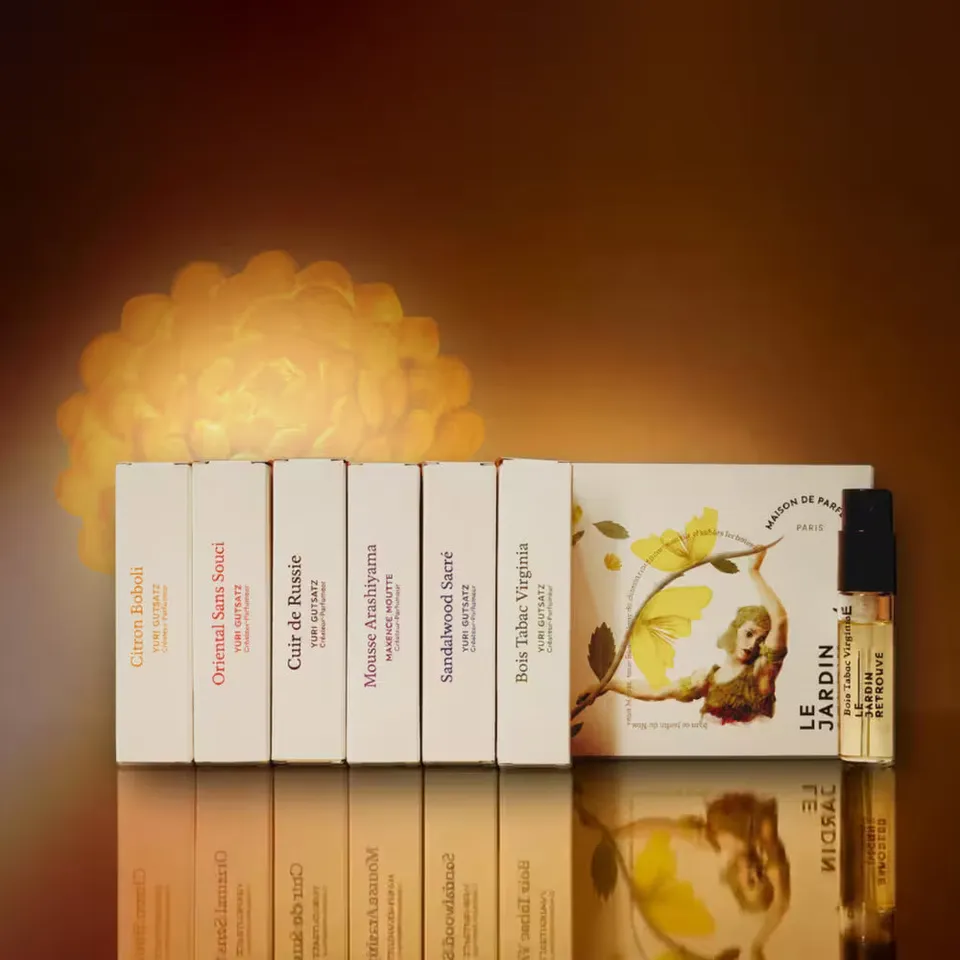 Le Jardin Retrouvé Set Boisé & Chaleureux coffret 3 mini sprays boisé