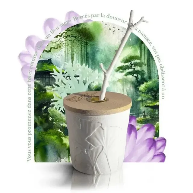 Le Jardin Retrouvé Mousse Arashiyama tige parfumante verte 125ml