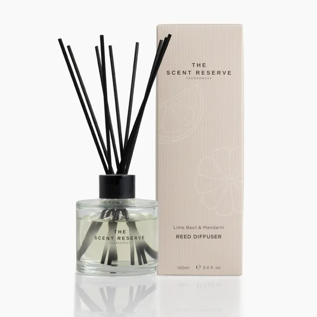 The Scent Reserve Diffuseur Citron Basilic Mandarine