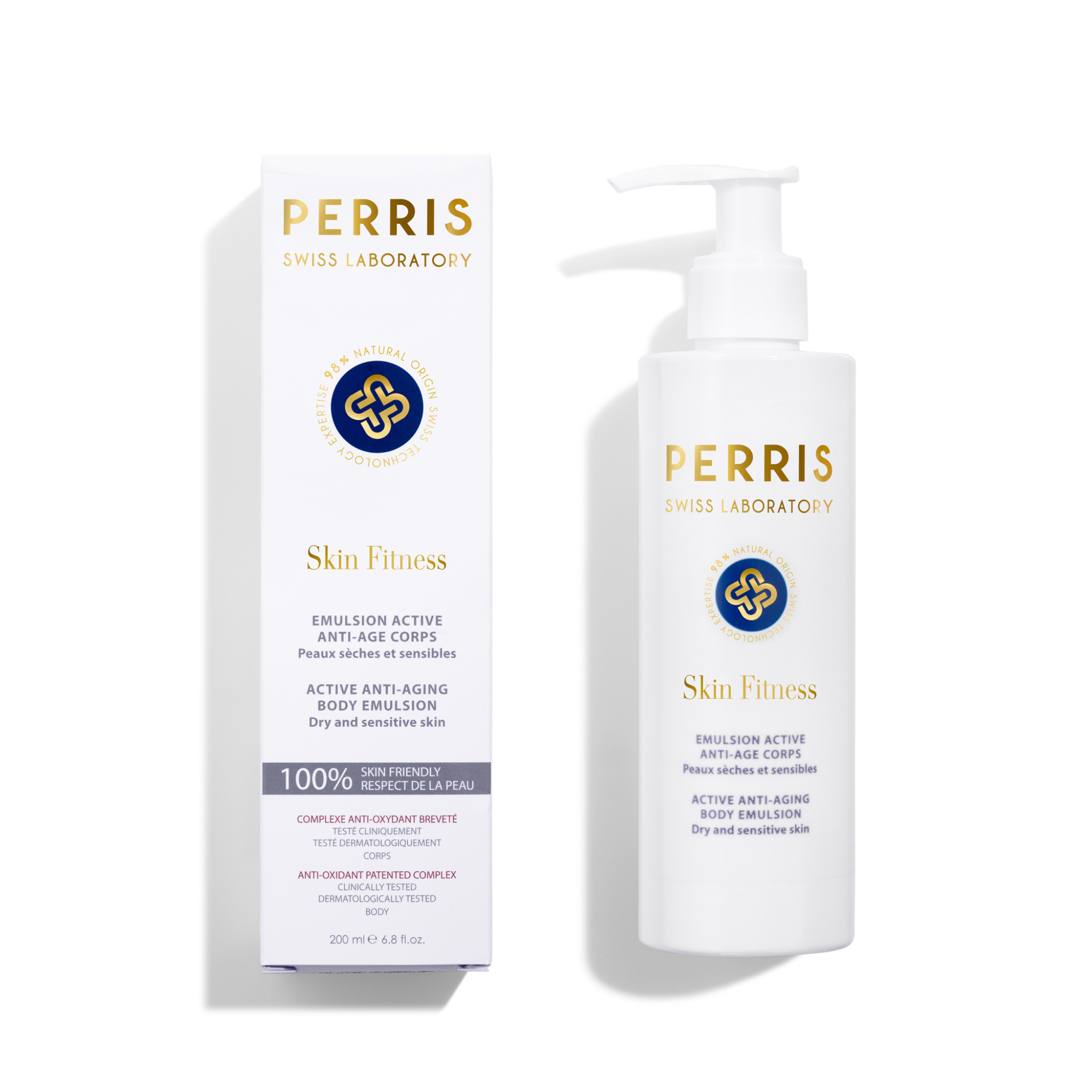Perris Monte Carlo Bath & Body Active Émulsion Corps 200 ml