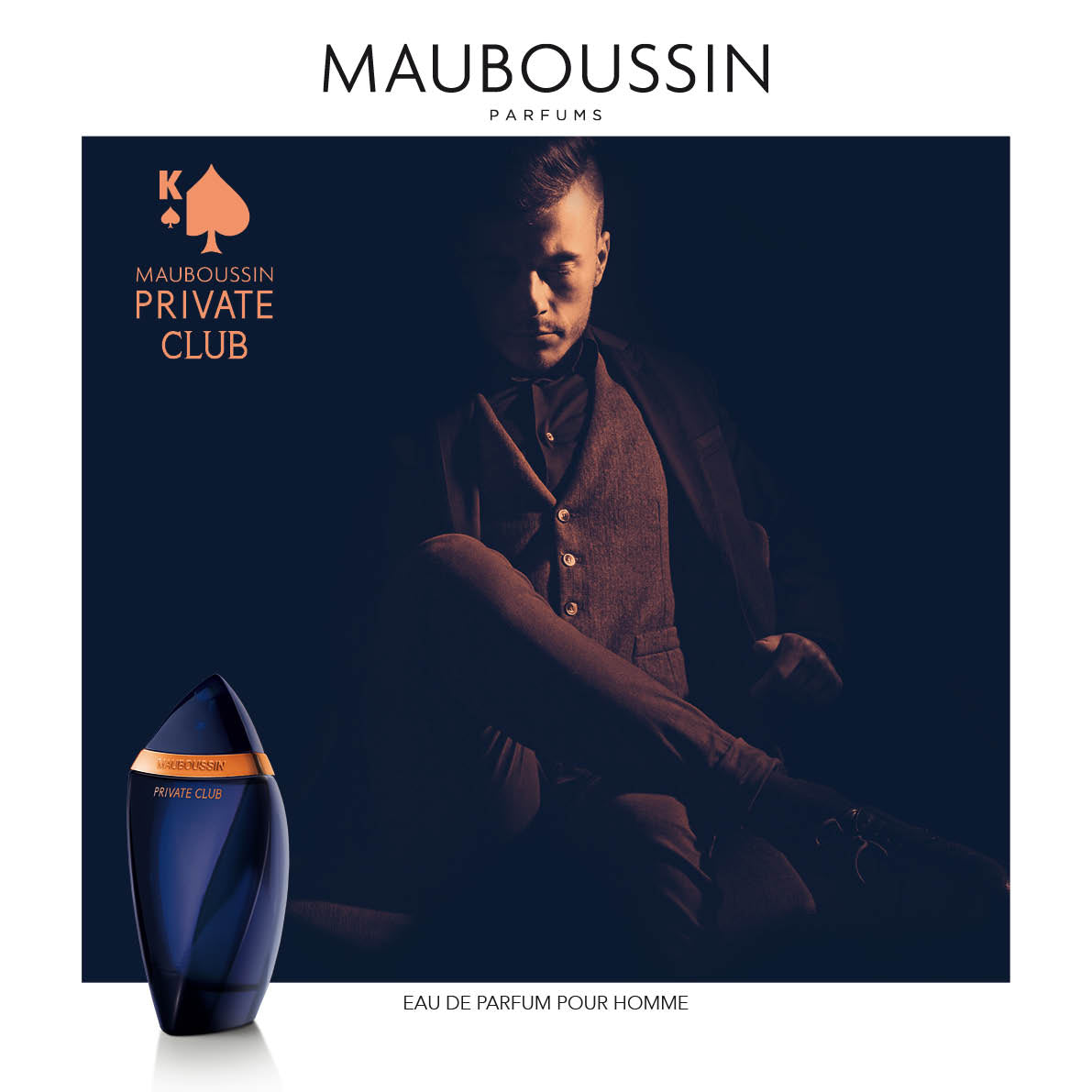 Mauboussin Private Club travel spray parfum 20 ml boisé
