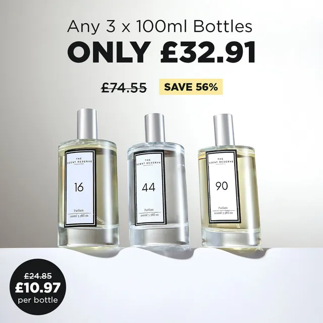 The Scent Reserve Trio 3x100ml Eau de Parfum au Choix Coffret