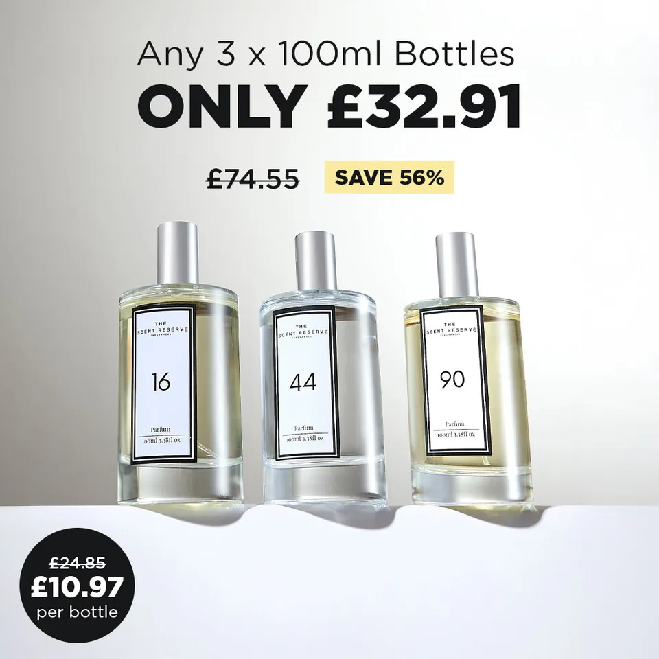 The Scent Reserve Trio 3x100ml Eau de Parfum au Choix Coffret