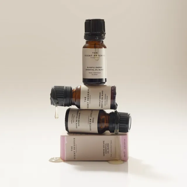 The Scent Reserve lot 3 huiles essentielles diffuseur naturel
