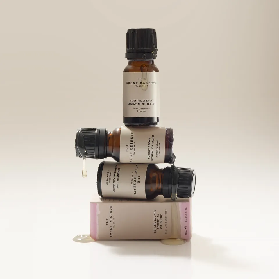 The Scent Reserve lot 3 huiles essentielles diffuseur naturel