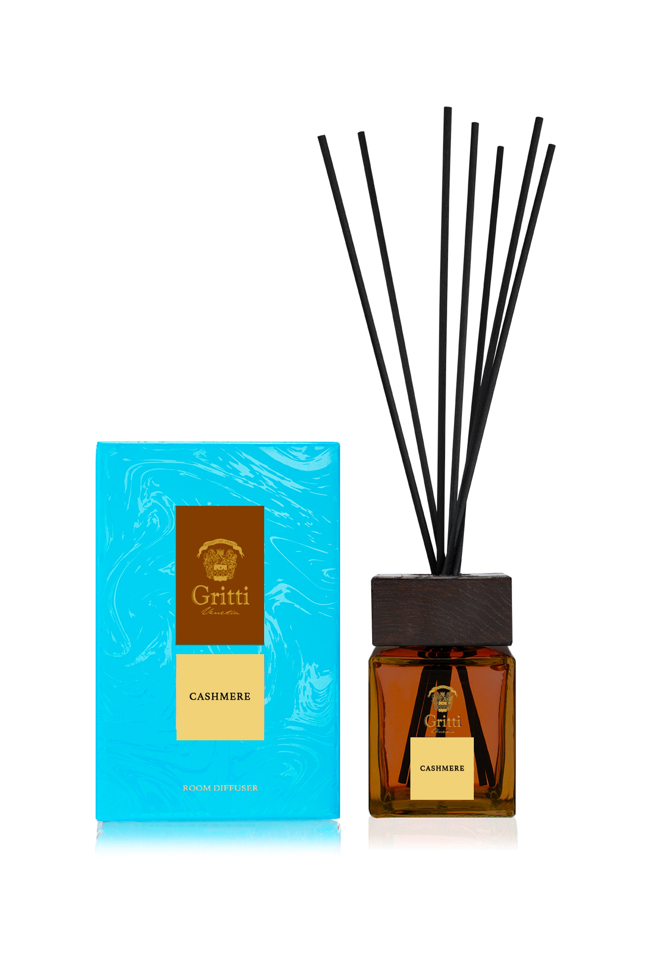 Gritti Home Collection Cashmere parfum d'intérieur 250 ml boisé