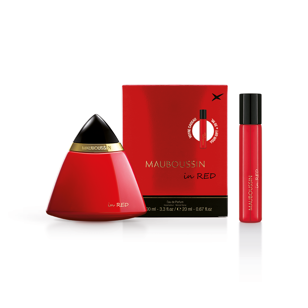 Mauboussin In Red Coffret Travel parfum femme fruité