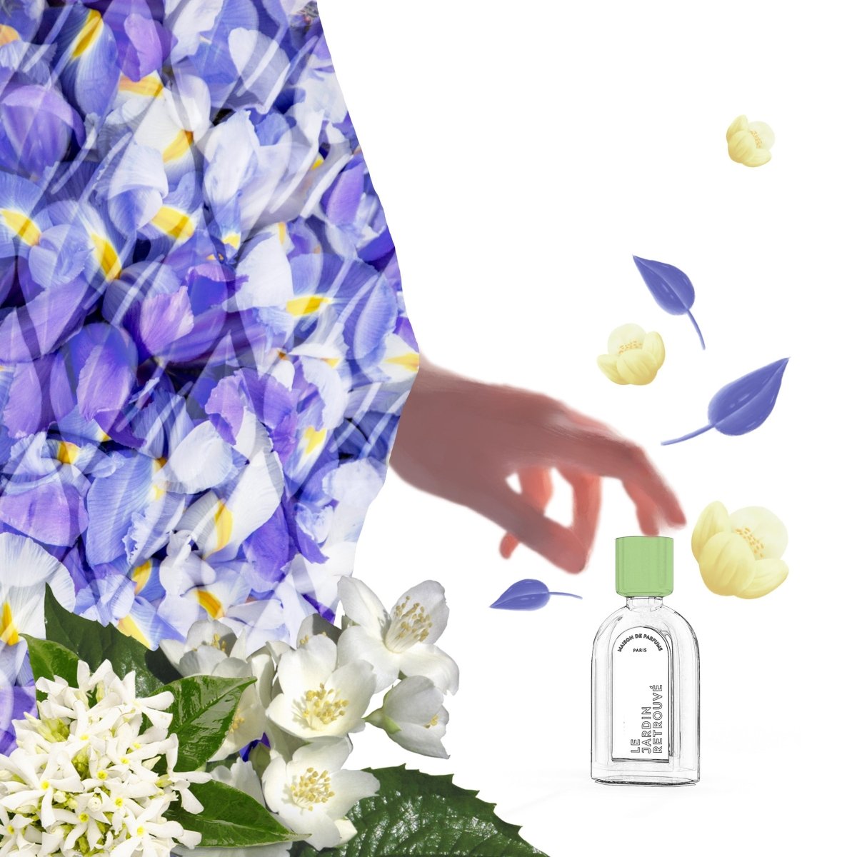 Le Jardin Retrouvé Mini Spray Jasmin Majorelle eau de parfum 3ml floral