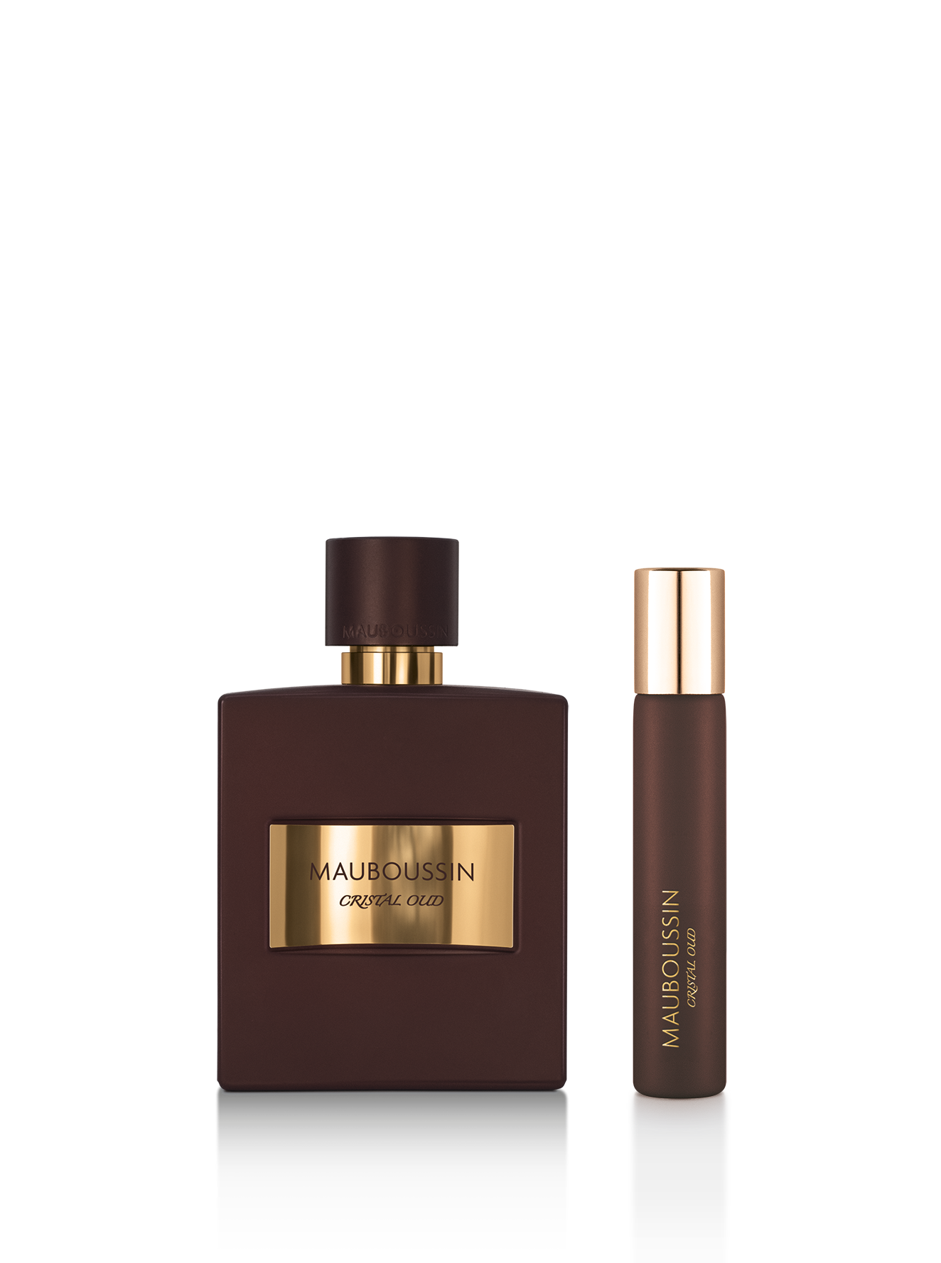 Mauboussin Cristal Oud coffret travel parfum homme 100+20 ml