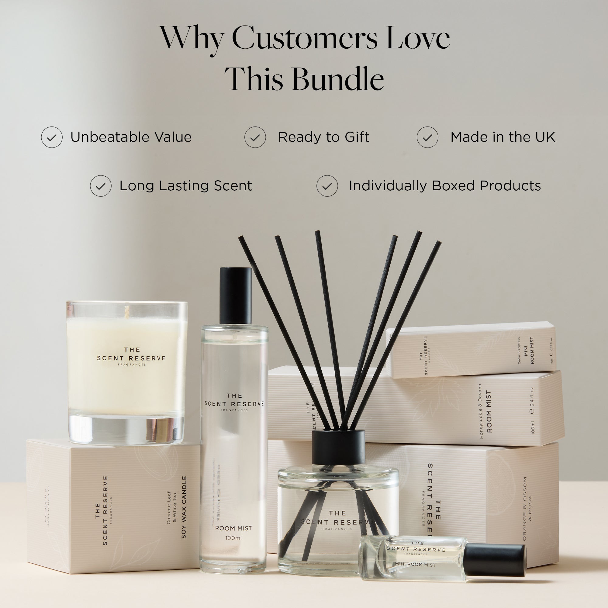 The Scent Reserve Wood Sage coffret parfum maison marin