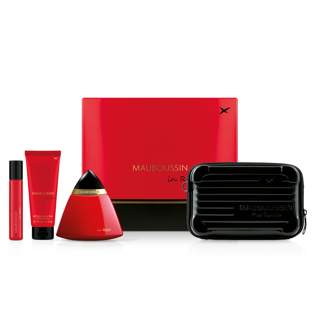 Mauboussin In Red coffret prestige parfum femme fruité floral