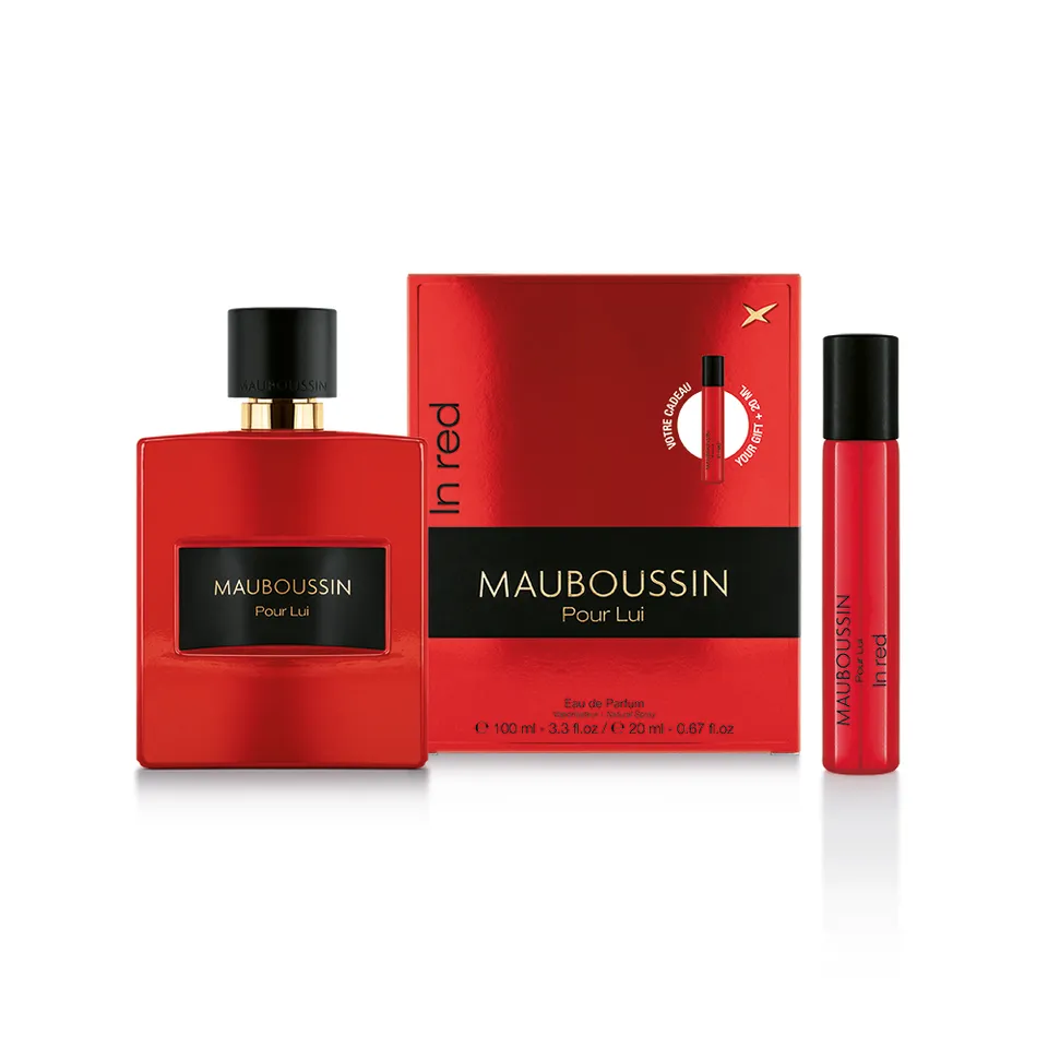 Mauboussin Pour Lui in Red Coffret Travel Edition eau de parfum