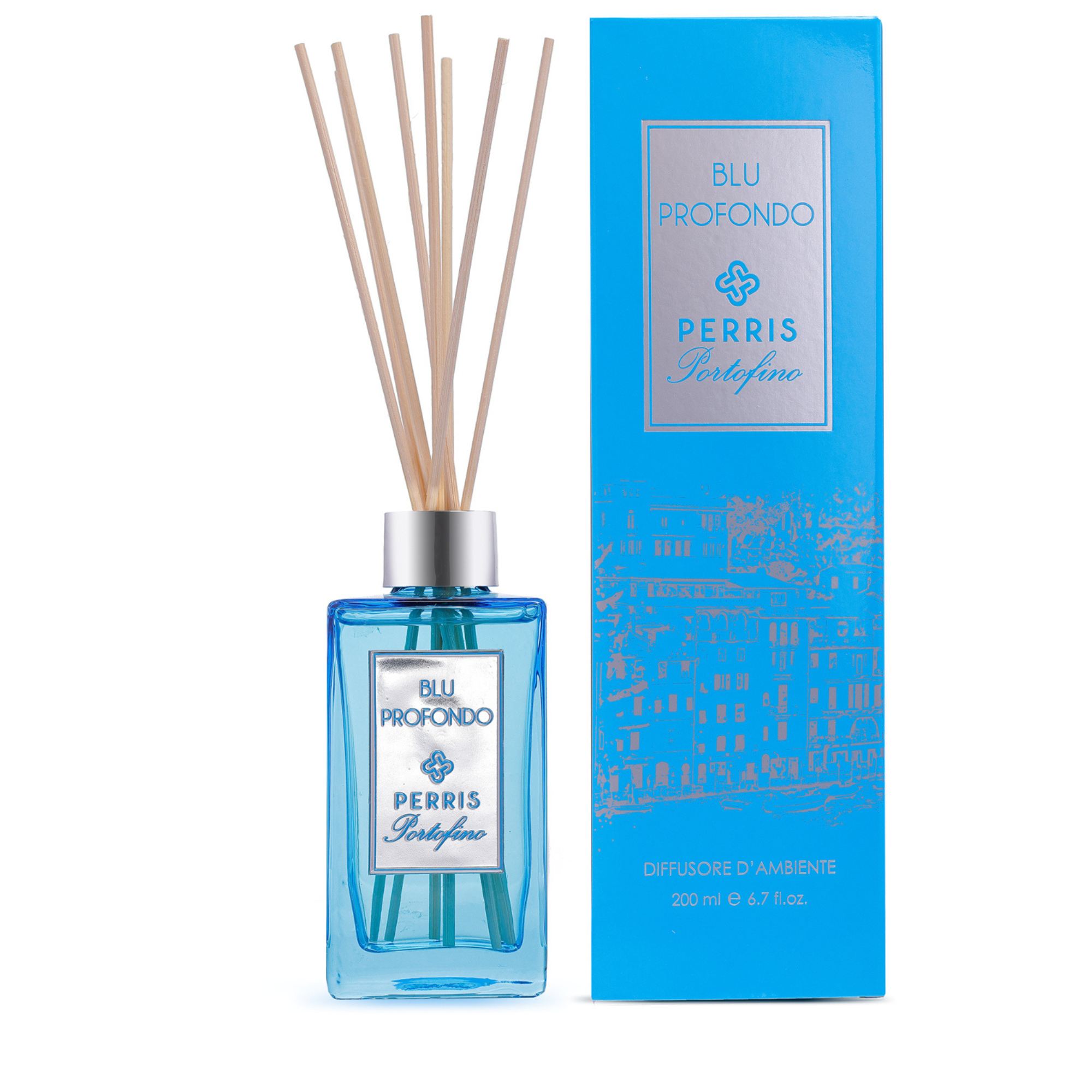 Perris Monte Carlo Blu Profondo diffuseur maison 200 ml marin
