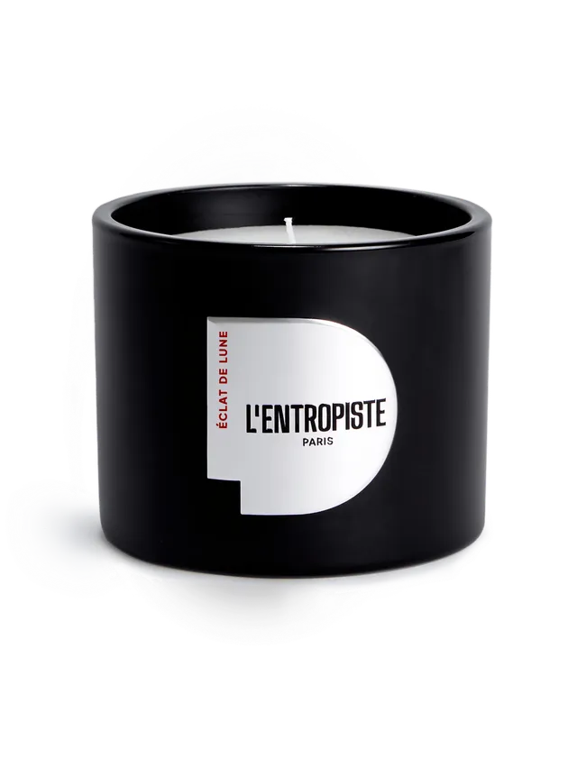 L'Entropiste Éclat de Lune bougie parfumée 240g musc blanc
