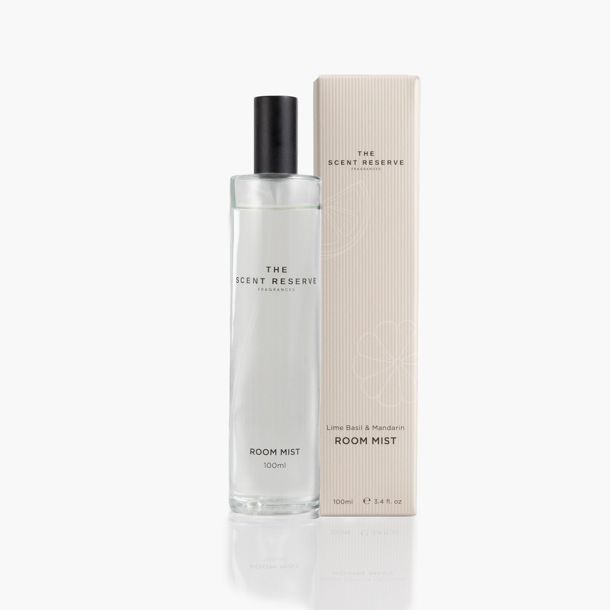 The Scent Reserve Lime Basil brume d'ambiance mandarine thym