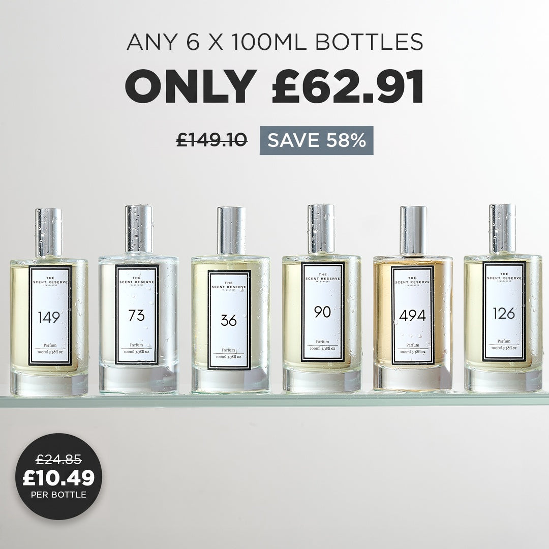 The Scent Reserve Perfume Bundles Lot 6x100ml parfum mixte