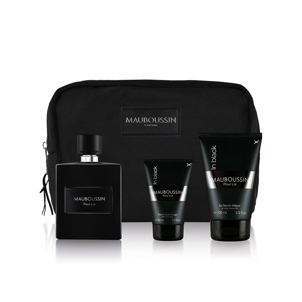 Mauboussin Pour Lui in Black coffret découverte homme boisé