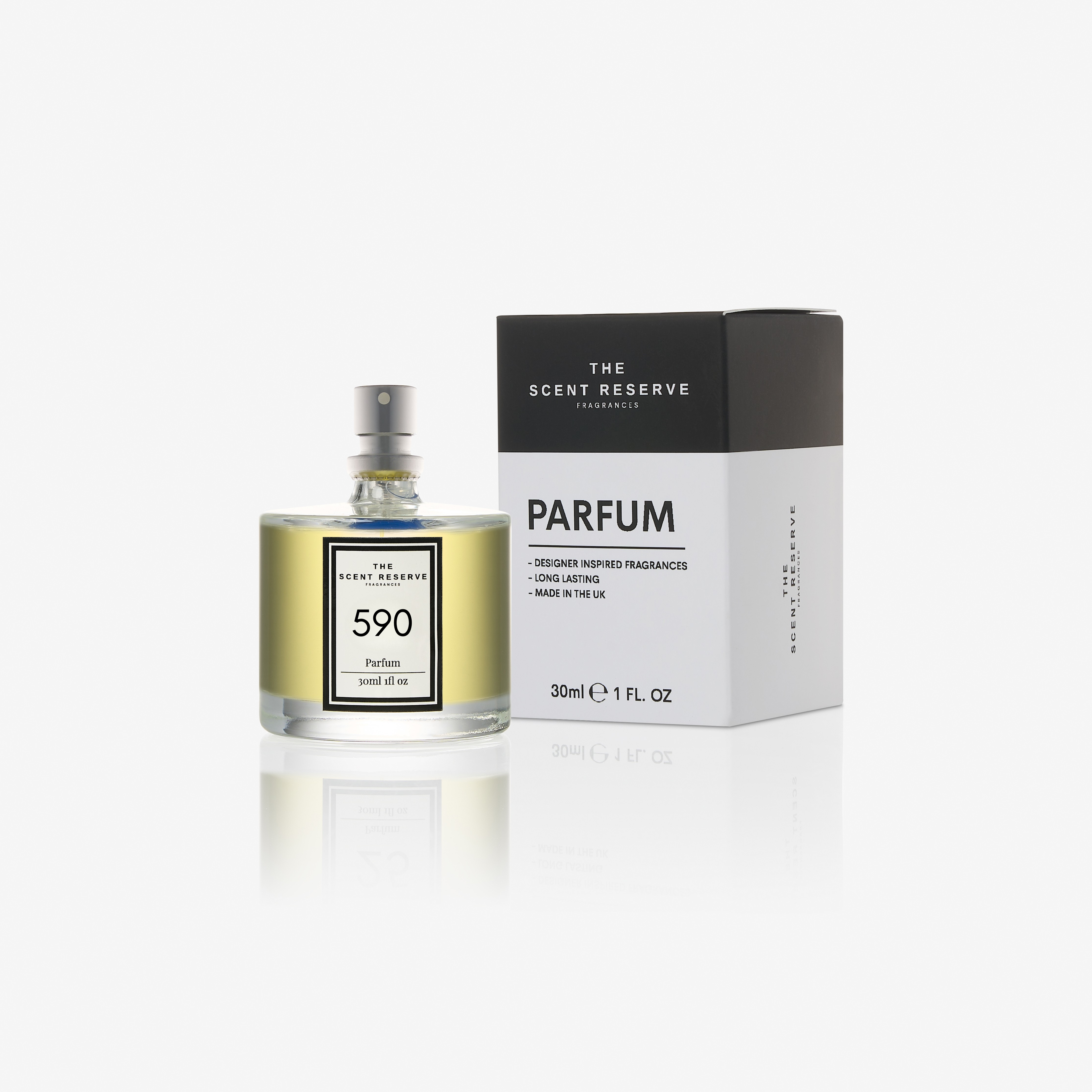 The Scent Reserve Him 590 parfum homme 5 ml vétiver