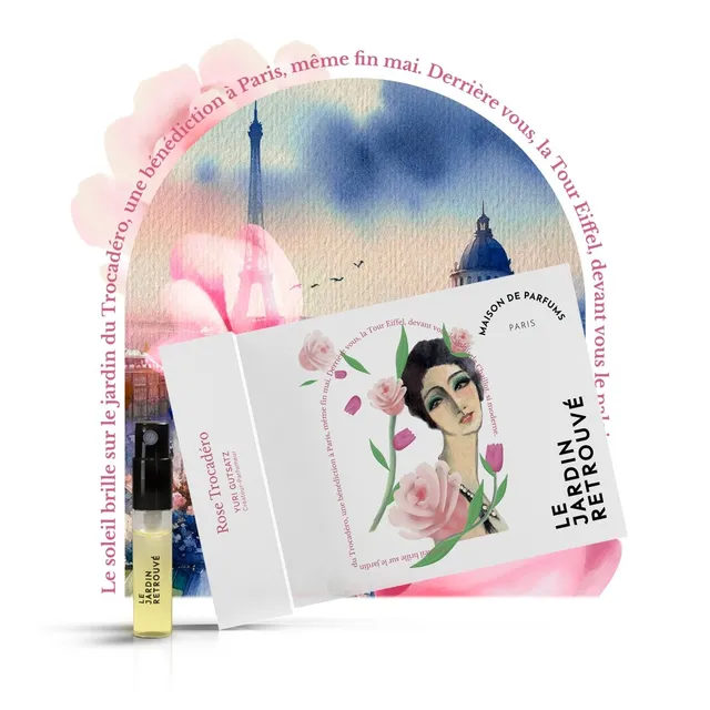 Le Jardin Retrouvé Rose Trocadéro Mini Spray 3 ml floral