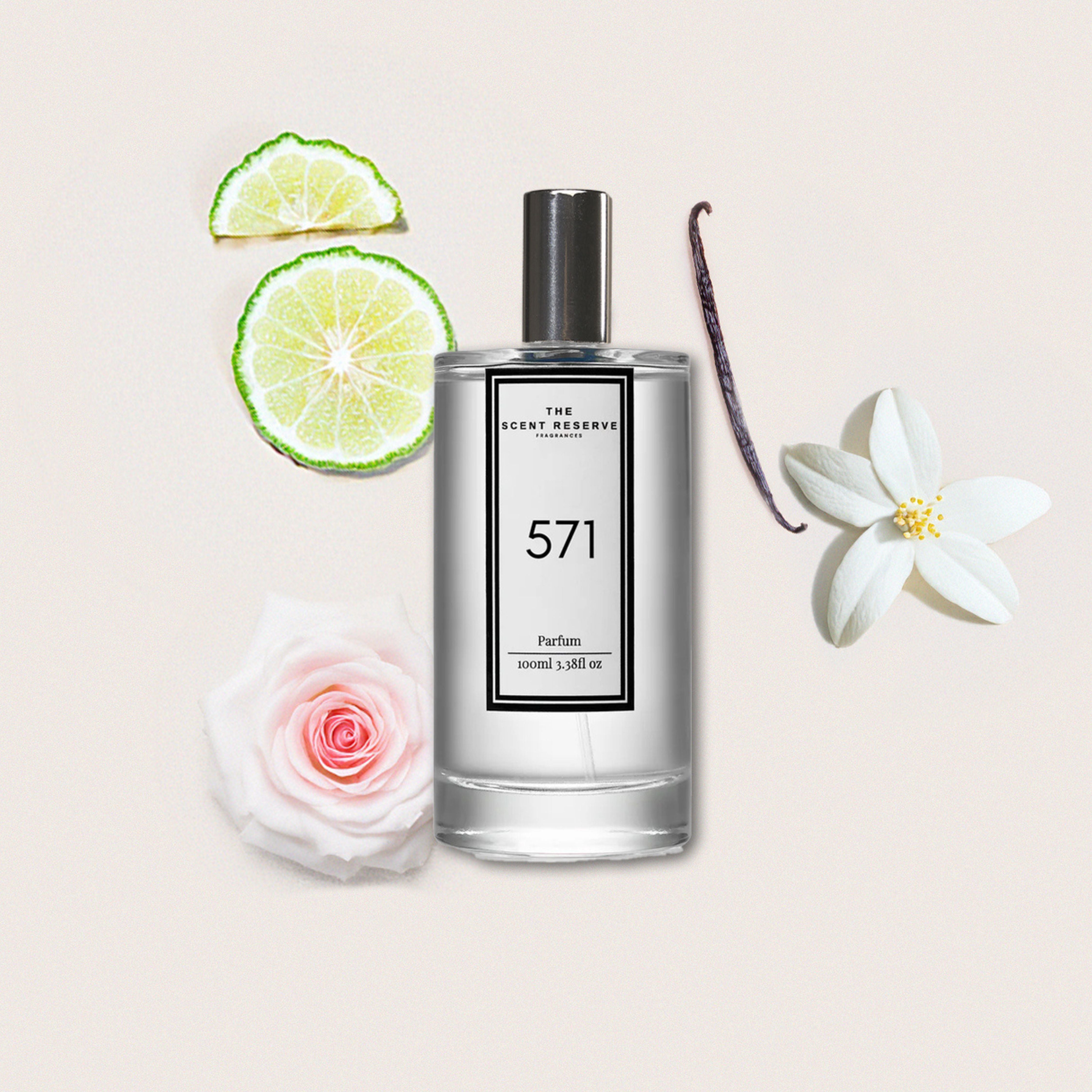 The Scent Reserve Her 571 parfum femme jasmin rose 5ml