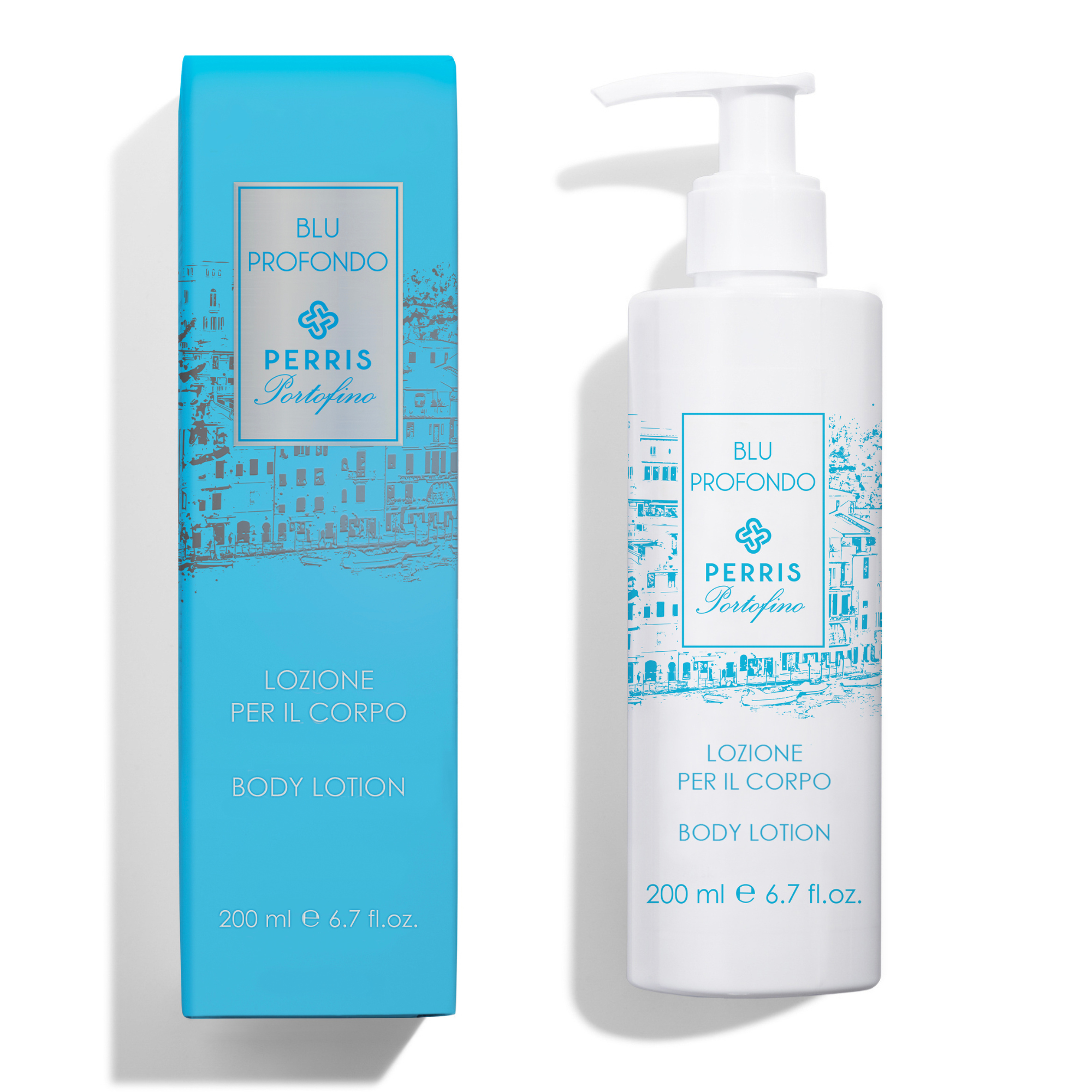 Perris Monte Carlo Blu Profondo Lait Corps 200 ml Fraîcheur