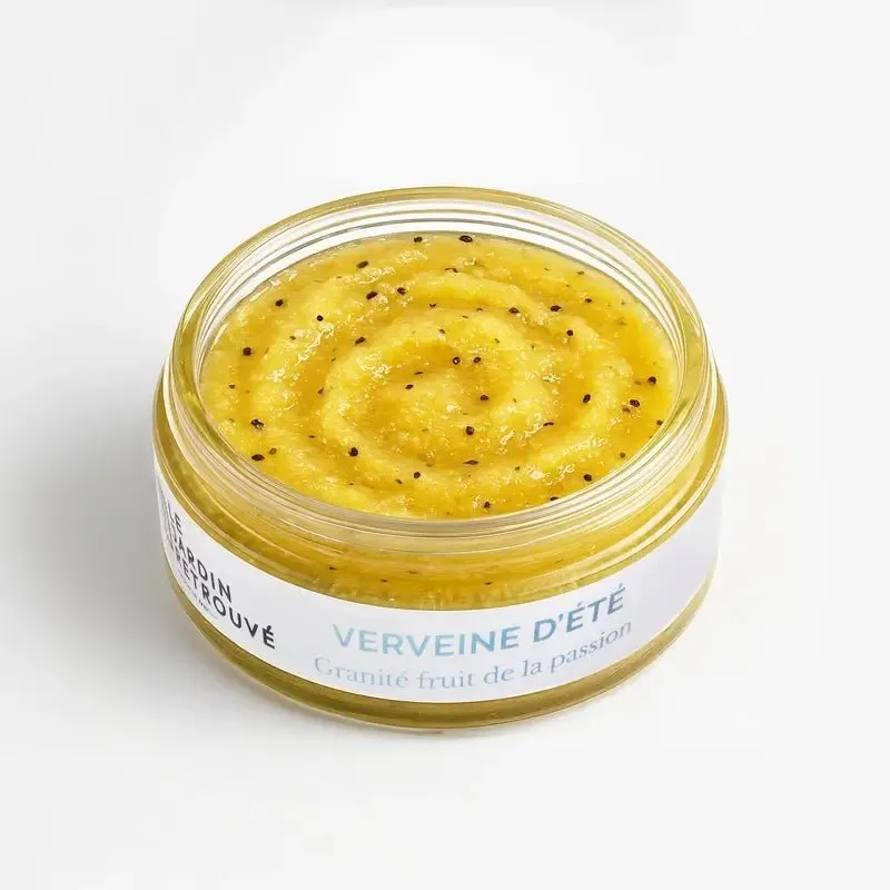 Le Jardin Retrouvé Granité passion verveine exfoliant corps naturel