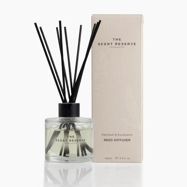 The Scent Reserve Patchouli Eucalyptus diffuseur patchouli
