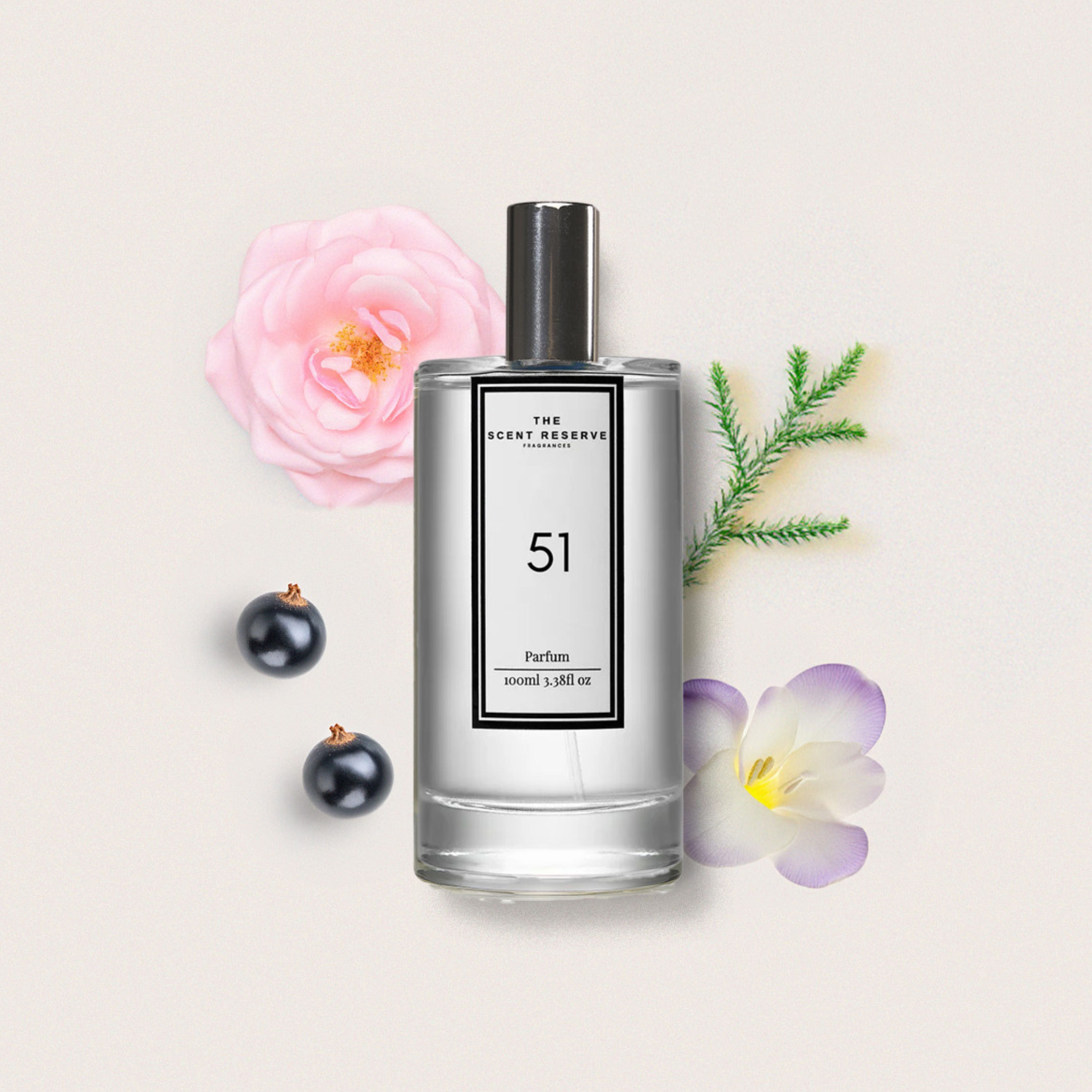 The Scent Reserve 51 eau de parfum femme floral cassis 30ml