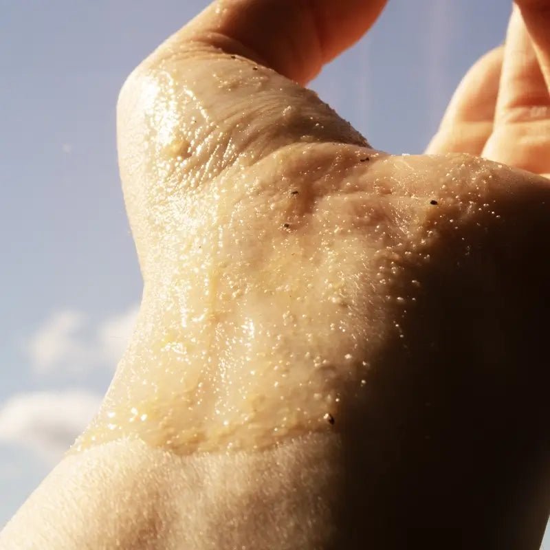 Le Jardin Retrouvé Granité passion verveine exfoliant corps naturel