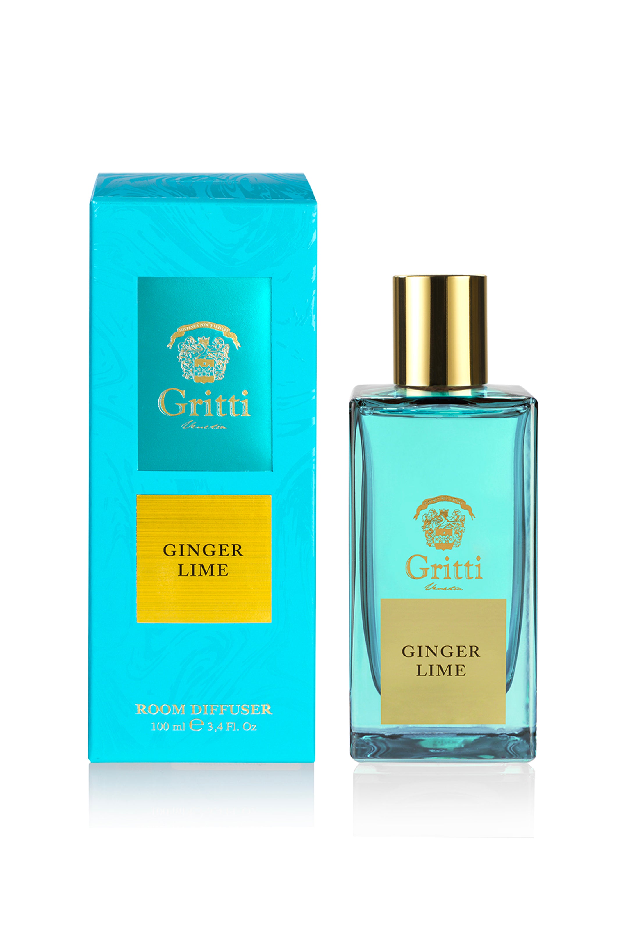 Gritti Home Collection Ginger Lime spray 100 ml agrumes