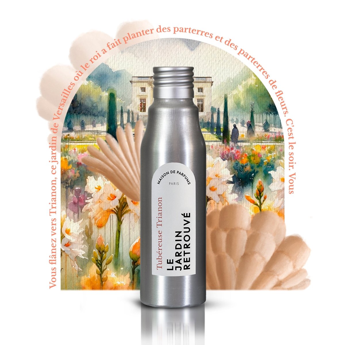 Le Jardin Retrouvé Tubéreuse Trianon recharge diffuseur 125 ml